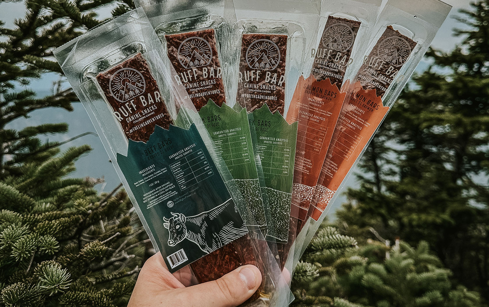 Ruff Bar Healthy Energy Treats for Dogs Sustainable Packaging